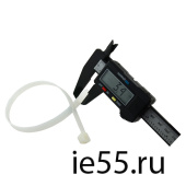 Стяжка пластиковая(хомут нейлоновый) 150х3,4 мм белый уп. 100 шт ЭНЕРГИЯ